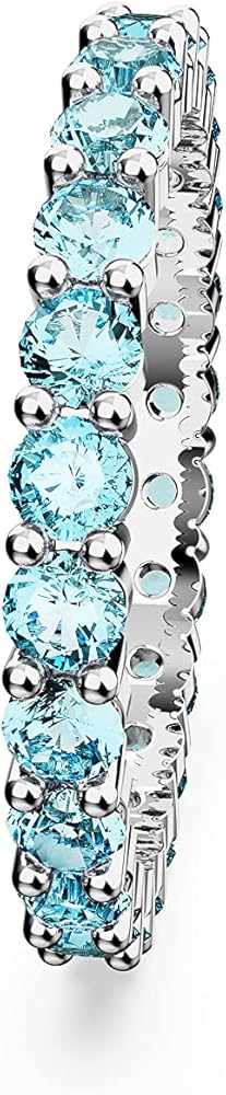 指輪・リング SWAROVSKI Matrix Gray Ring52 5648917 Matrix ring, Baguette cut, Gray, Ruthenium plated | Swarovski